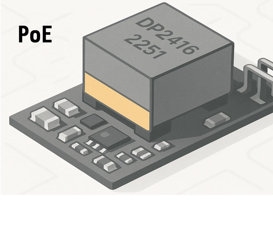 Built-in PoE Support